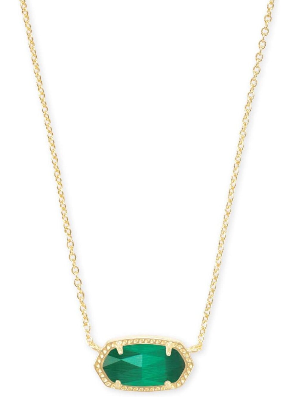 Elisa Pendant Necklace for Women, Fashion Jewelry, 14k Gold-Plated